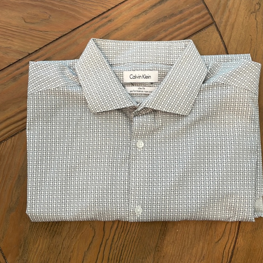 Mens Calvin Klein Dress/Casual  Shirt